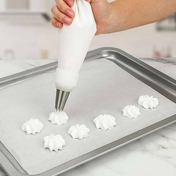 bakery cake, cupcake decorating kit. Piping Bag & Nozzles & coupler Set 50 Pcs - Picture 1 of 4